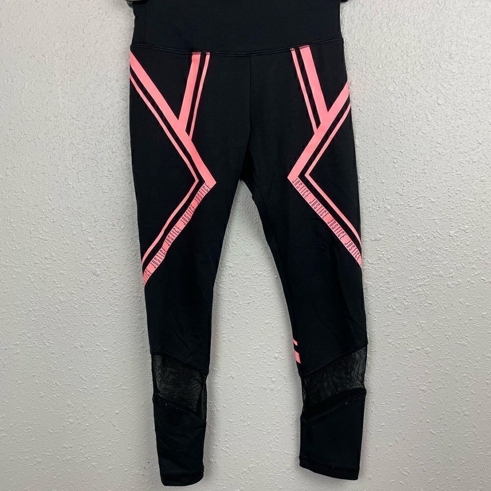 Justice Active Leggings Size 6/7 EUC